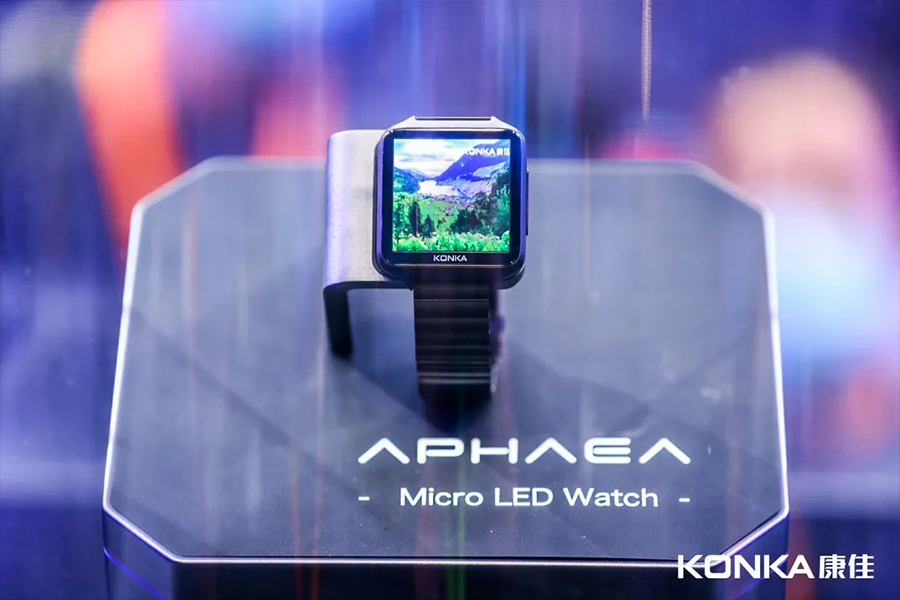 *爱游戏Micro LED手表APHAEA Watch全球首发，开启“未来芯视界”